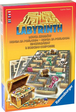 foto Desková hra Ravensburger Labyrint Honba za pokladem