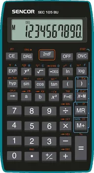 Kalkulačka Sencor SEC 105 BU černá