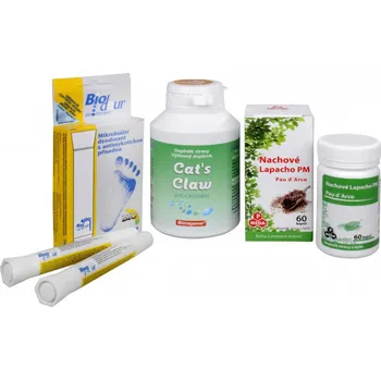 Na Plísně Cat´s Claw + Nachové Lapacho Pm (pau D´arco) + Biodeur-chytrá Houba