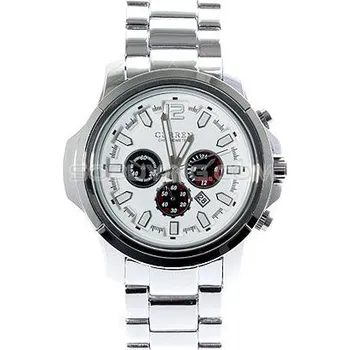 Hodinky HODINKY CURREN 8059 (Luxusní velké pánské hodinky z kvalitní oceli a skla zn. Curren. Design je velmi propracovaný, o přesný čas se stará strojek Quartz.)