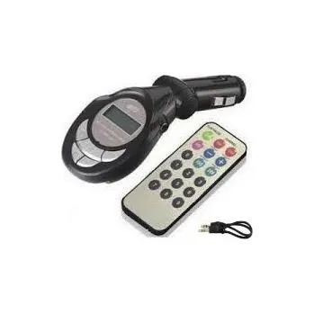 Auto Hi-Fi FM Transmitter - bezdrátový MP3 přehrávač do auta (FM transmitter je technicky unikátní zařízení, které dokáže bezdrátově propojit Vaše autorádio s CD přehrávačem, USB flash diskem SD kartou apod... a přehrávat tak Vaši oblíbenou hudby v jakémkoliv autorá