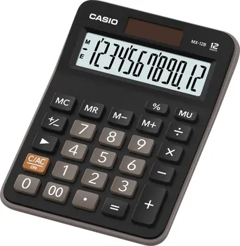 Kalkulačka Casio MX 12 B BK černá