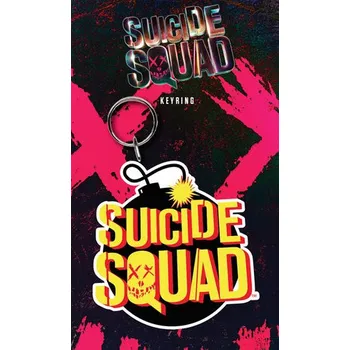 Klíčenka Suicide Squad (Sebevražedný oddíl) - bomba (Přívěšek na klíče Suicide Squad (Sebevražedný oddíl))