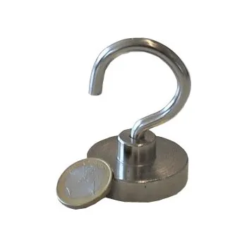 Zvedací magnet STRONG MAGNET S NOSNOSTÍ 55 kg (Magnet s nosností cca 55 kg slouží k vytahování magnetických předmětů ze studní, rybníků, řek, skalních dutin a dalších jinak nedostupných míst. )