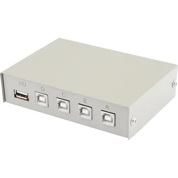 Gembird datový přepínač 4:1 manual USB USB hub Gembird datový přepínač 4:1 manual USB