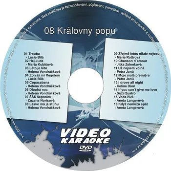 Karaoke Karaoke DVD: 08 Královny popu