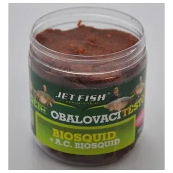 Boilies Obalovací těsto Jet Fish Legend Range - 250g Seafood +Švestka/Česnek