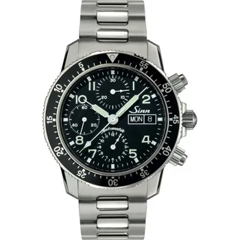 Hodinky Sinn 103 St Sa Na integrovaném silikonovém řemenu s překlápěcí sponou