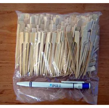 Příbor Bodec na jednohubky bambus 9cm 250ks