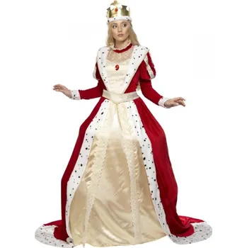 Karnevalový kostým Smiffys Kostým královna deluxe