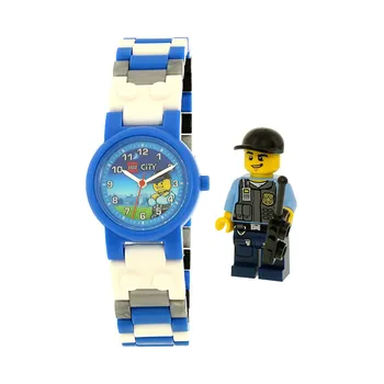 Hodinky LEGO City 8020028 hodinky hrdinný policista