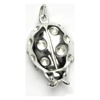 Přívěsek Stříbrný přívěsek, beruška, přívěsek ze stříbra, stříbro, P 386