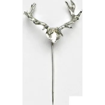 Přívěsek Stříbrný špendlík, paroží, stříbro, doplněk, Š 612