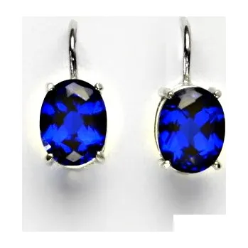 Náušnice Stříbrné náušnice, zirkon spinel, NK 1244