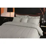 Saténové povlečení Valeron Larkin Grey Velikost: 140x200 + 70x90 cm