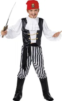 Karnevalový kostým Smiffys Dětský kostým Pirát - deluxe