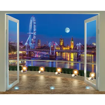 Fototapeta Walltastic fototapeta Londýn 305 x 244 cm