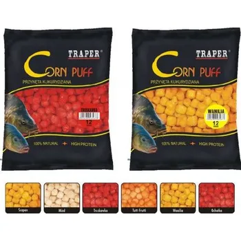 Traper corn puff 8mm Švestka