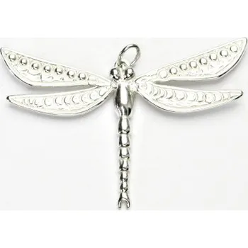 Přívěsek Stříbrný přívěsek, vážka velká, přívěšek ze stříbra, stříbro, P 371