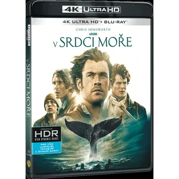 Blu-ray film Blu-ray V srdci moře (2015) blu-ray + 4k Ultra HD