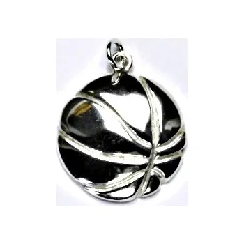 Přívěsek Stříbrný přívěsek, míč, přívěšek ze stříbra, stříbro, P 296