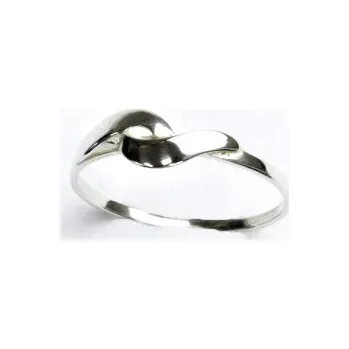 Prsten Stříbrný prstýnek, prsten ze stříbra, stříbro, T 807