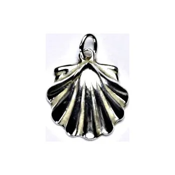 Přívěsek Stříbrný přívěsek, mušle, přívěšek, stříbro, stříbrná mušle, P 279