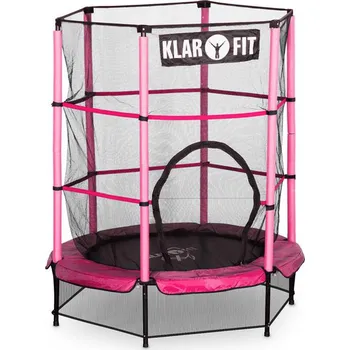 Klarfit Rocketkid, 140 cm ružová Trampolína Klarfit Rocketkid, 140 cm ružová