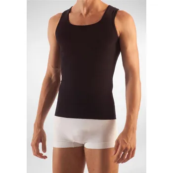 Pánské tílko FarmaCell Pánský nátělník s pěti vetkanými pásy Barva: Černá, Velikost: XXL