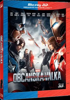 Blu-ray film Captain America: Občanská válka (2016)