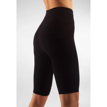 Dámské legíny FarmaCell Masážní a zeštíhlující legíny nad kolena Barva: Černá, Velikost: L/XL