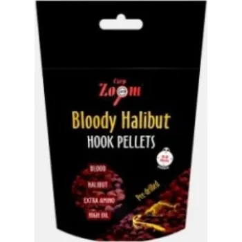 Carp Zoom Pelety Bloody Halibut Hook Pellets 150g Průměr 8mm