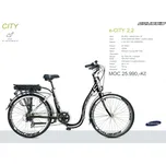 Crussis e-CITY 2.2 model 2017 + BONUS, městské elektrokolo Doprava zdarma