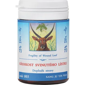 Přírodní produkt TCM Herbs Křehkost svinutého lístku 100 tbl.