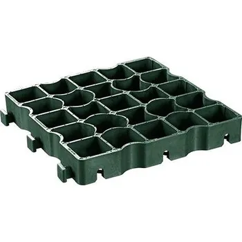 Ecoraster E 50 zatravňovací dlažba 33 x 33 x 5 cm, zelená