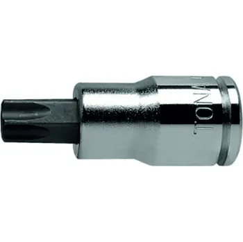 Gola hlavice TONA 1/2'' zástrčné hlavice TORX, délka 55 mm TX 27