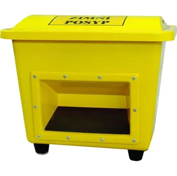 Popelnice Nádoba na zimní posyp SBA 750 l s výsypovým otvorem (Nádoba na zimní posyp)