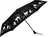 Doppler Dámský skládací plně automatický deštník, Cats černý
