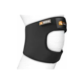 Shock Doctor 868 Knee/Patella Support Wrap w Dual Strap Compression Kompresní bandáž kolene S / M, černá