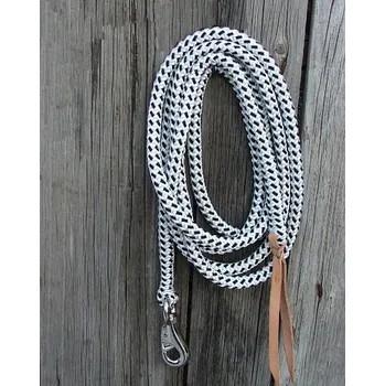 Lonž pro horsemanship 3,8m průměr: 12, barva: černá