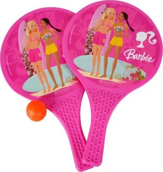 Tenisová raketa Plážový Tenis Barbie Mondo 15922 37x22,5cm