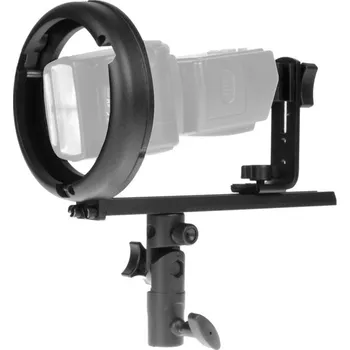 Držák blesku Phototools Držák pro systémový blesk + bajonet BOWENS typ T