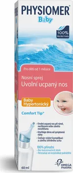 Nosní sprej Omega Pharma Physiomer Baby hypertonic 60ml
