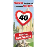 Mediabox Dárková čokoláda k 40.…