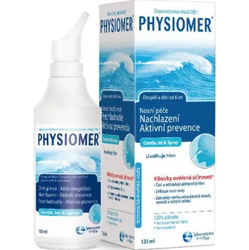 Physiomer Gentle Jet&Spray 135 ml Nosní sprej Physiomer Gentle Jet&Spray 135 ml