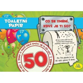 Žertovný předmět Albi Toaletní papír s potiskem 50