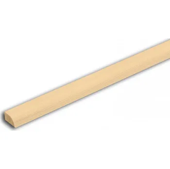 Nábytkové kování Rohová lišta č.385 - 17 mm x 10 mm x 2,40 m, vnitřní, nastavovaná BO/SM, RV1710