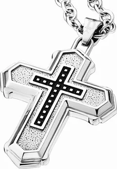 náhrdelník Police Křížek Titan PJ25566PSS/01