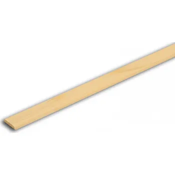 Krycí lišta č.312 - 20 mm x 4 mm x 2,40 m, nastavovaná BO/SM, K2004