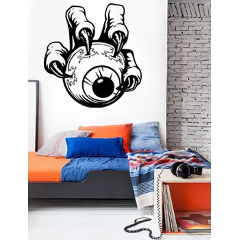 Samolepící dekorace Samolepka na zeď Hororové oko (dekorace na zeď)